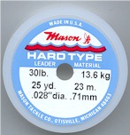 Mason Hard Monofilament- click for larger view