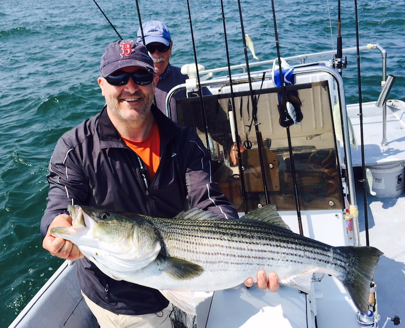 Go Striper fishing with Capt. Randy Jacobson!
