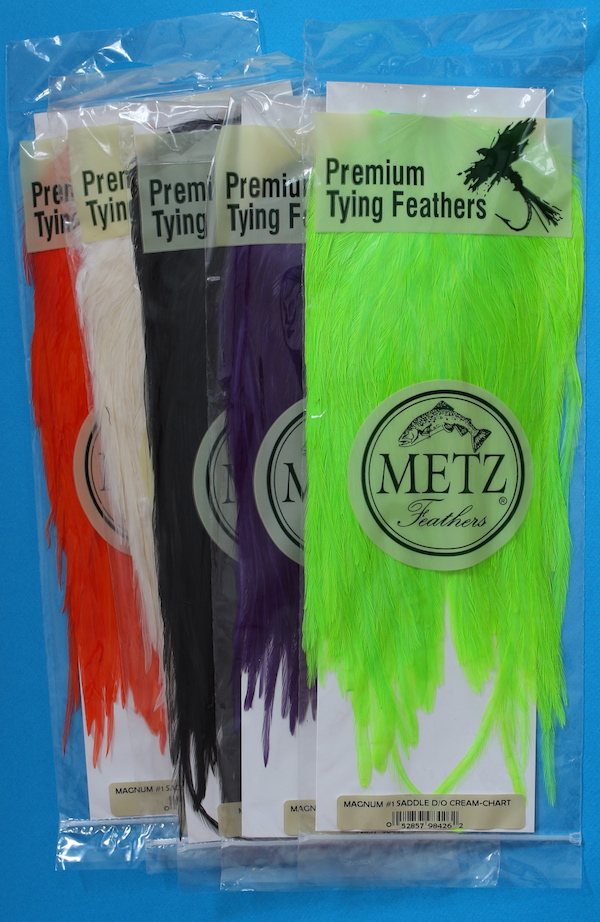 Fly tying materials METZ Magnum neck Grade 2 craft feathers tools